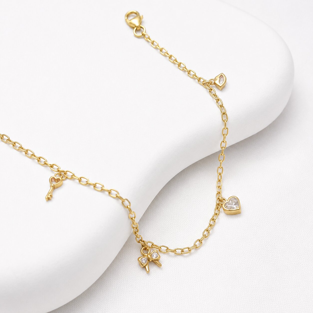 Charms Silver 925 Bracelet