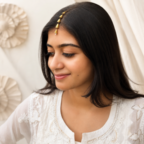 Ira 18K Gold Plated Silver 925 Maang Tikka