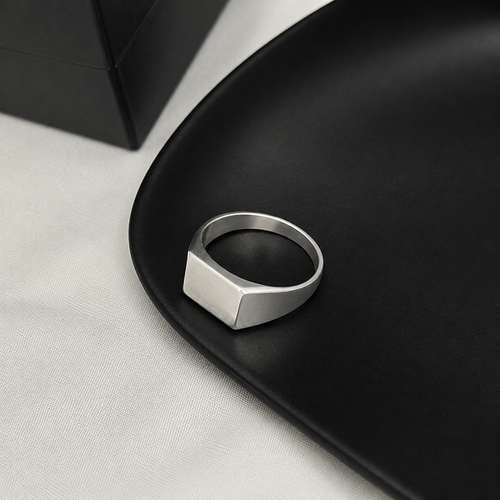 Aaron Silver 925 Men's Ring