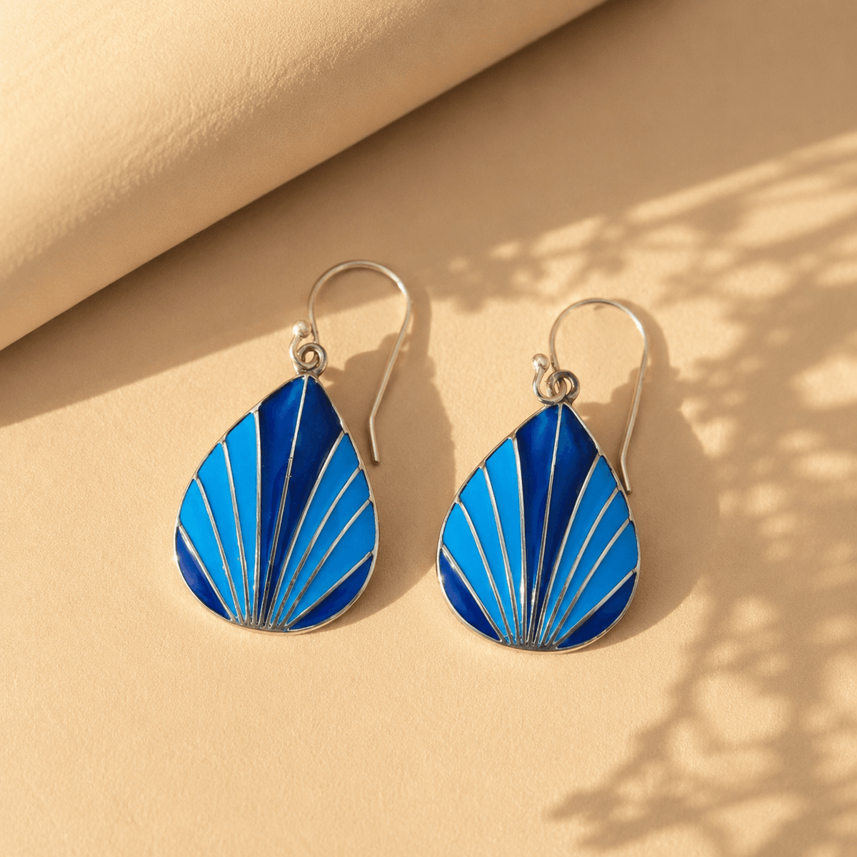 Chinmayi Enamel Silver 925 Earrings