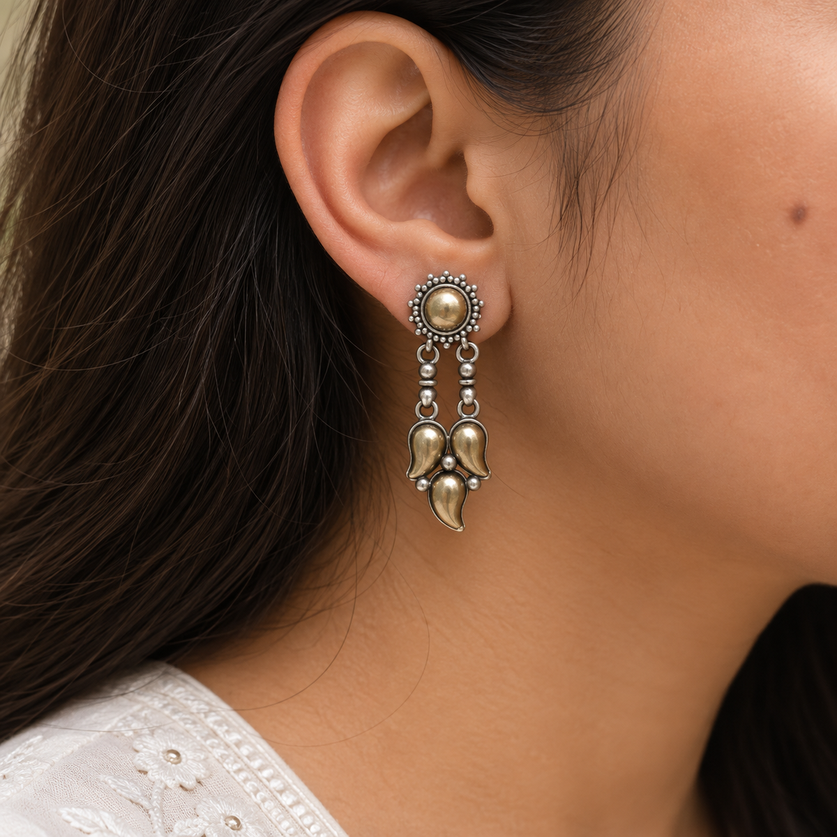 Dhani Silver Earrings