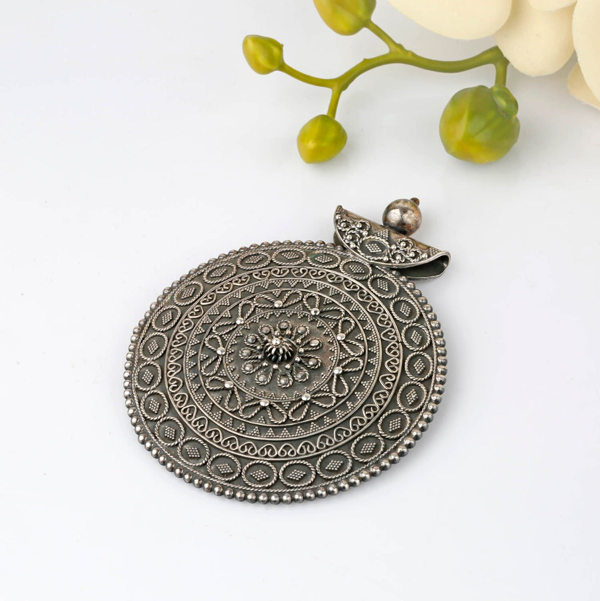 Kaashi Traditional Silver 925 Pendant