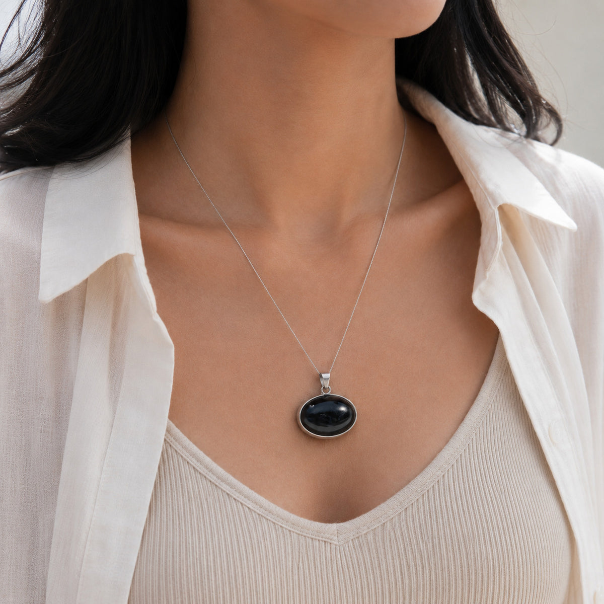 Fynix Amethyst Silver 925 Pendant