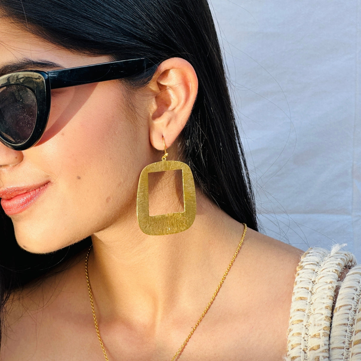 18k Gold Plated Silver 925 Earrings