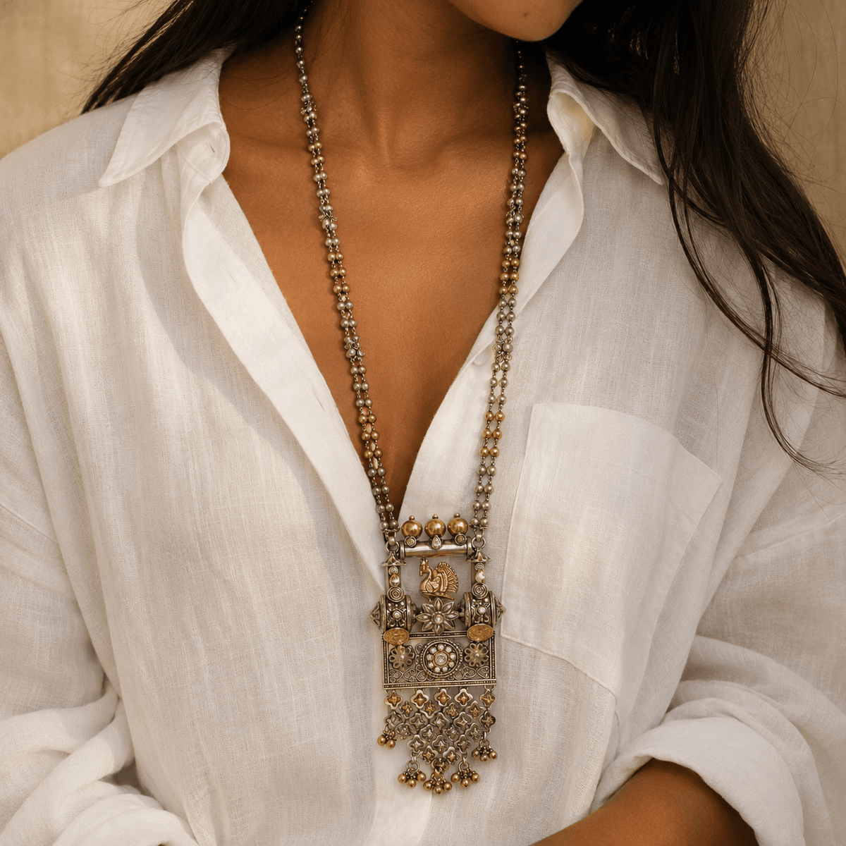 Indukala Silver 925 Necklace
