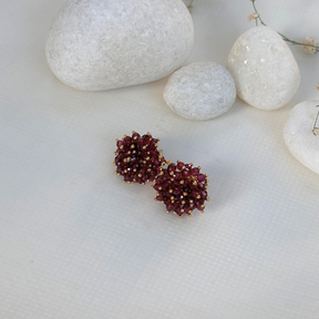 Garnet silver 925 earrings for women
Natural garnet gemstone silver earrings

Red garnet 925 sterling silver earrings

Garnet stone silver earrings