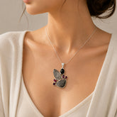 Matilda Multistone Silver 925 Pendant