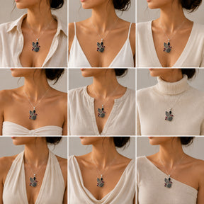 Matilda Multistone Silver 925 Pendant