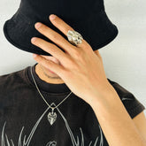 Dragon Men's Silver 925 Pendant