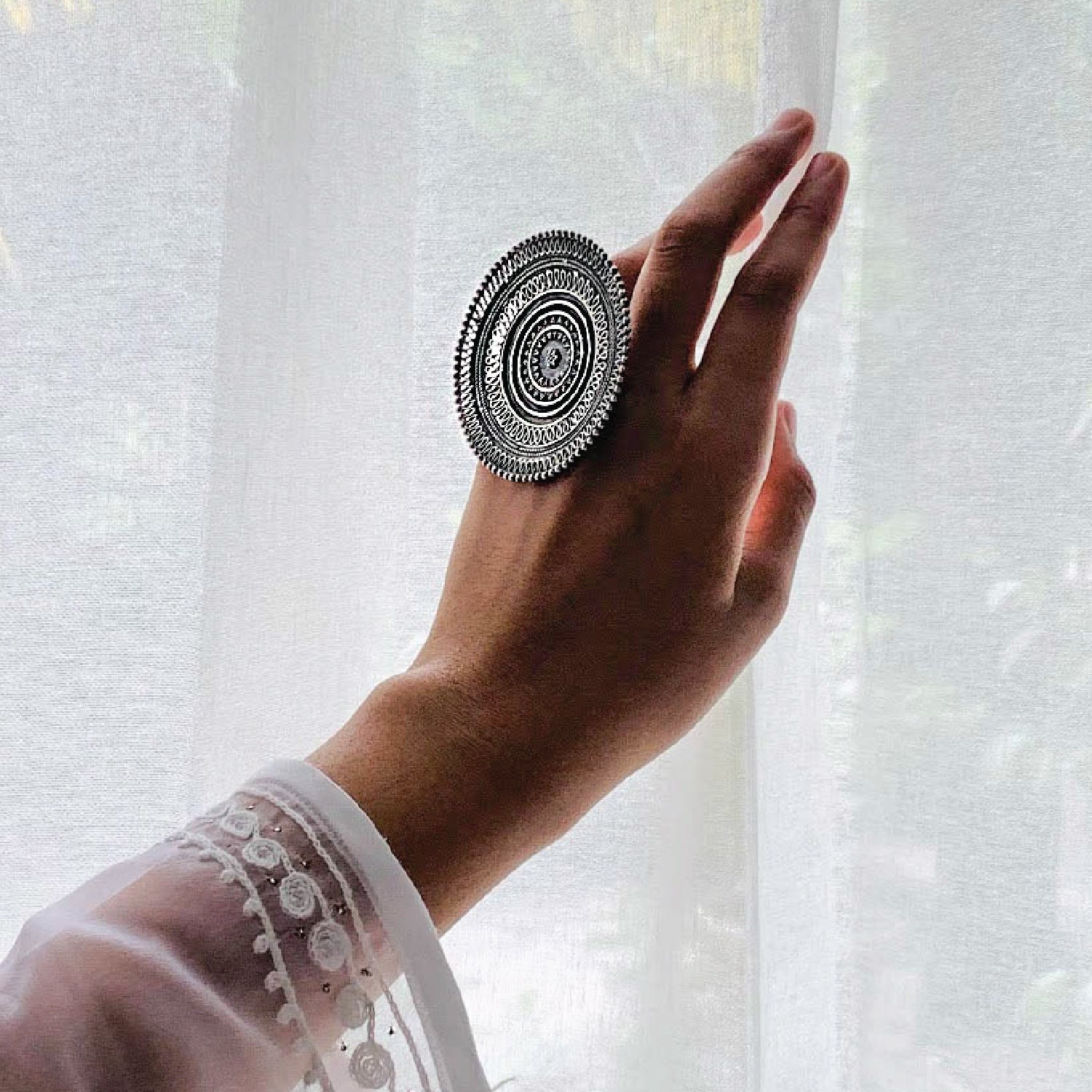 Chakra Silver 925 Ring