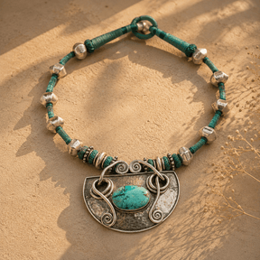 Niyra Bohemian Silver 925 Pendant Necklace