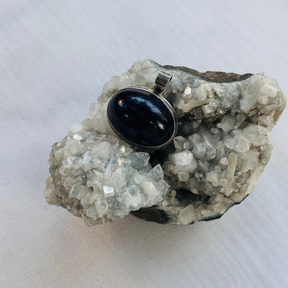 Purple amethyst 925 sterling silver pendant