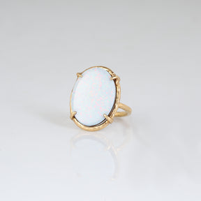 Marcus Opal 18k Gold Plated Silver 925 Ring