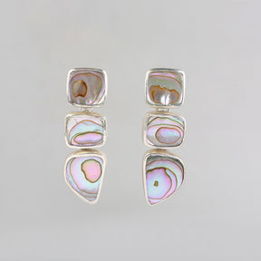 Lusture Abalone Silver 925 Earrings