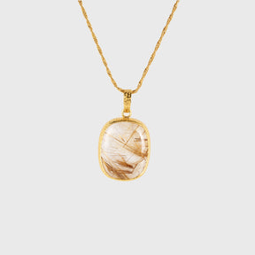 Paul Rutile 18K Gold Plated Silver 925 Pendant