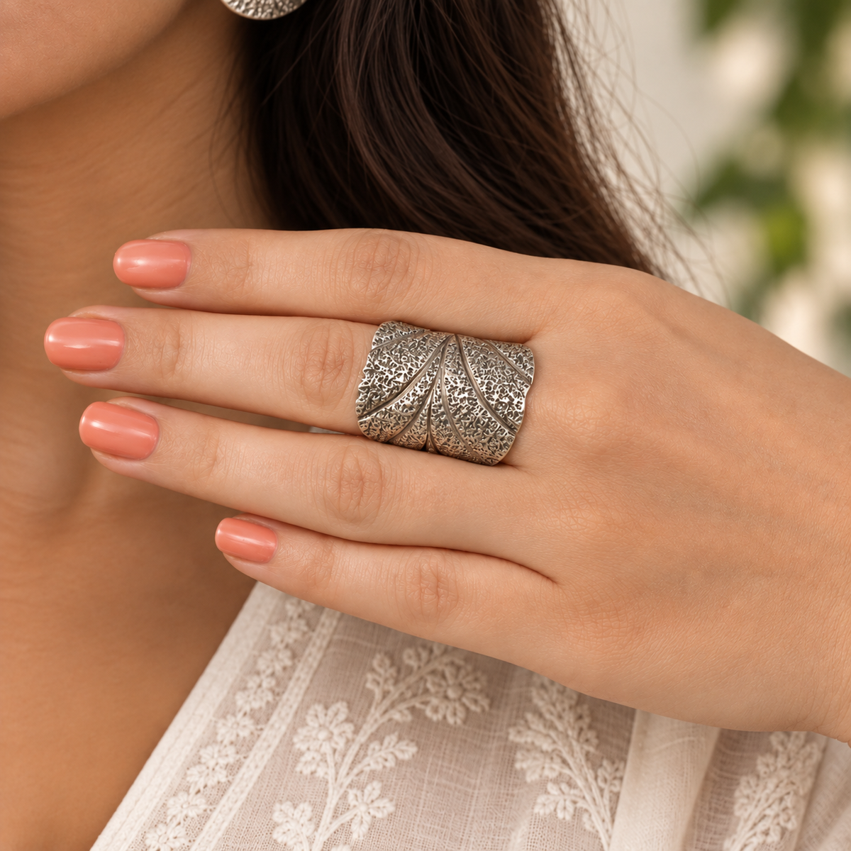 Revati Silver Ring