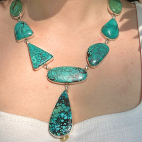 Riha Turquoise Silver 925 Necklace