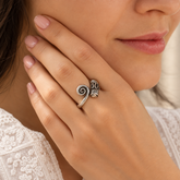 Ritvi Silver Ring