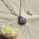 Festive Traditional Silver 925 Necklace