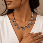 Shavanya Traditional Silver 925 Necklace