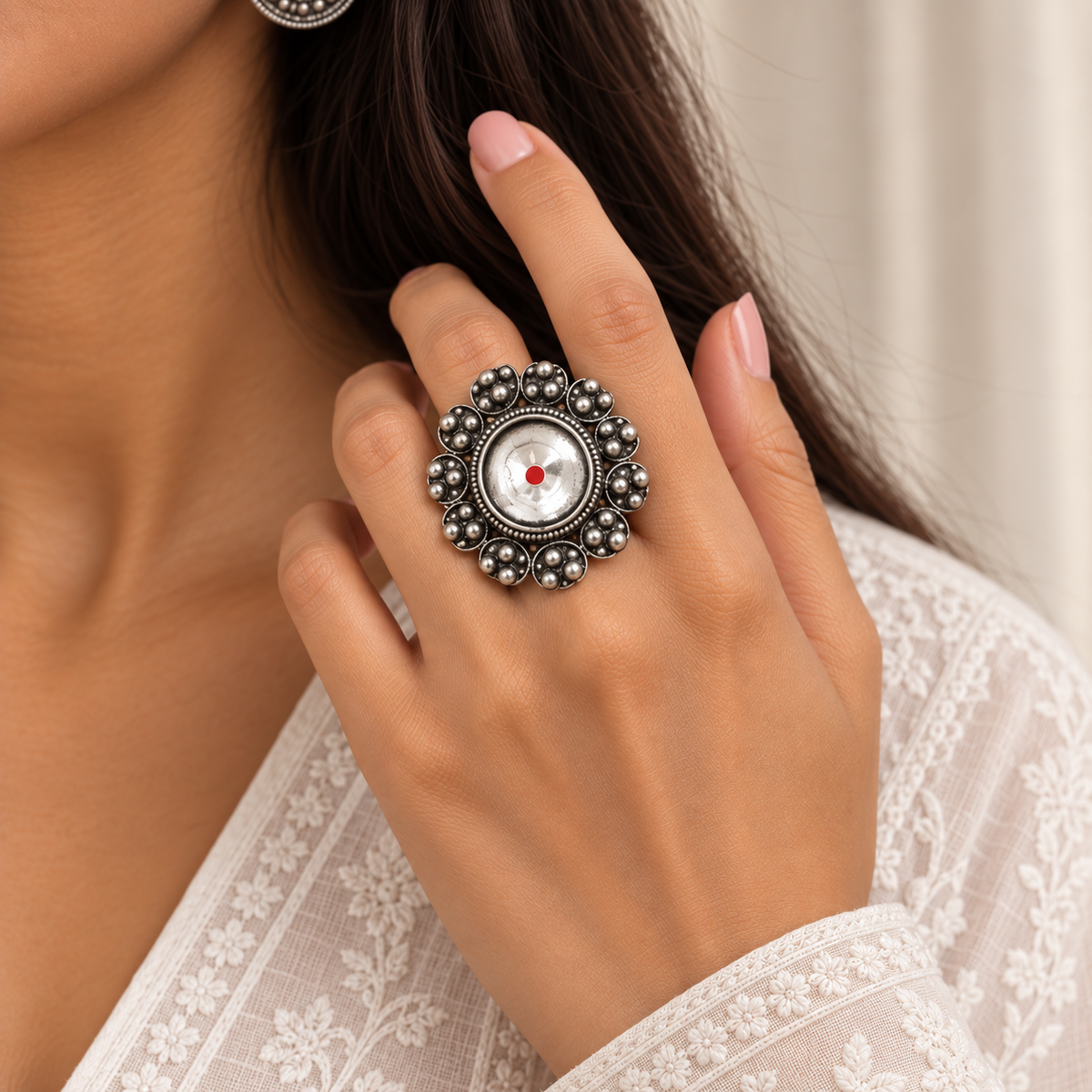 Shaya Oxidized Silver 925 Ring