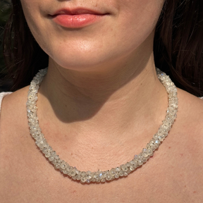 Silver 925 jewelry, Sterling silver necklace, Handmade silver jewelry, High-quality handcrafted sterling silver accessories, rainbow Moonstone 