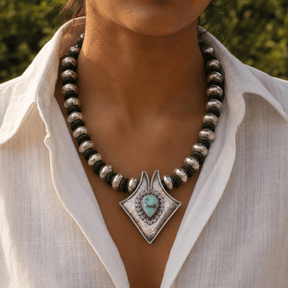 Talae Bohemian Silver 925 Pendant Necklace