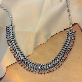 Festive Silver 925 Necklace