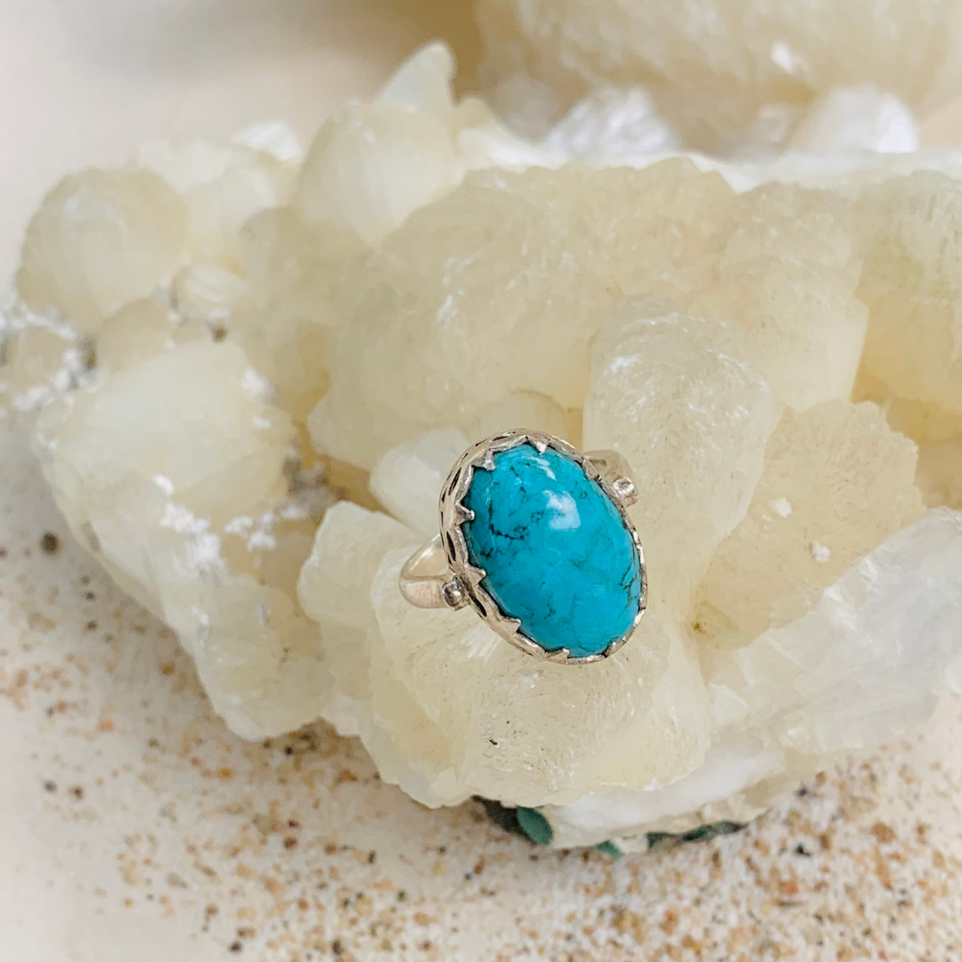 Umi Turquoise Silver Ring