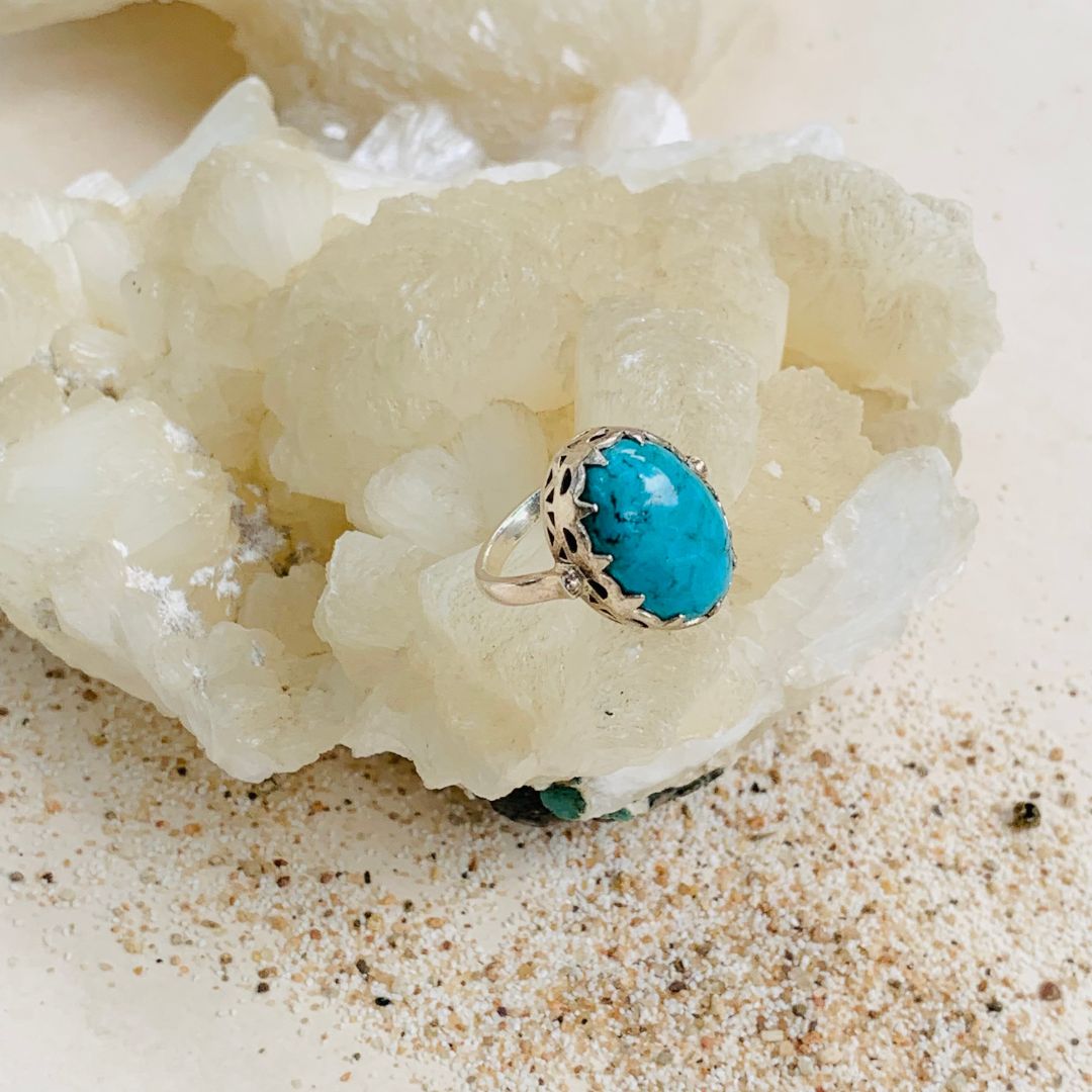 Umi Turquoise Silver Ring
