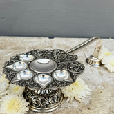 Advik Silver Diya