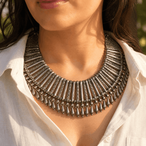 Veerani Traditional Silver 925 Necklace