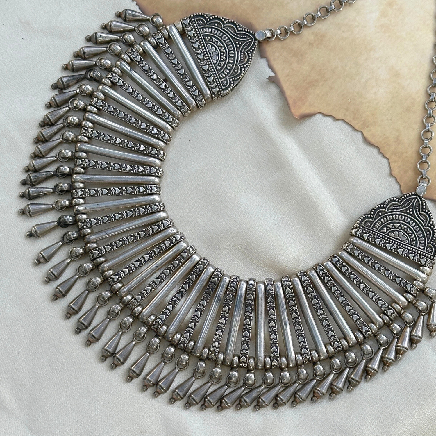 Silver 925 jewelry, Sterling silver necklace, Handmade silver jewelry, High-quality handcrafted sterling silver accessories, Traditional Silver Jewelry