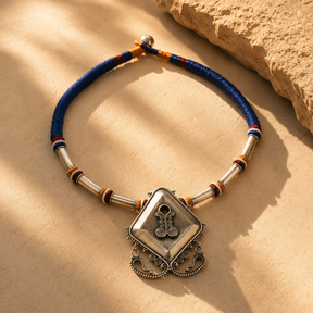 Viraas Bohemian Silver 925 Pendant Necklace