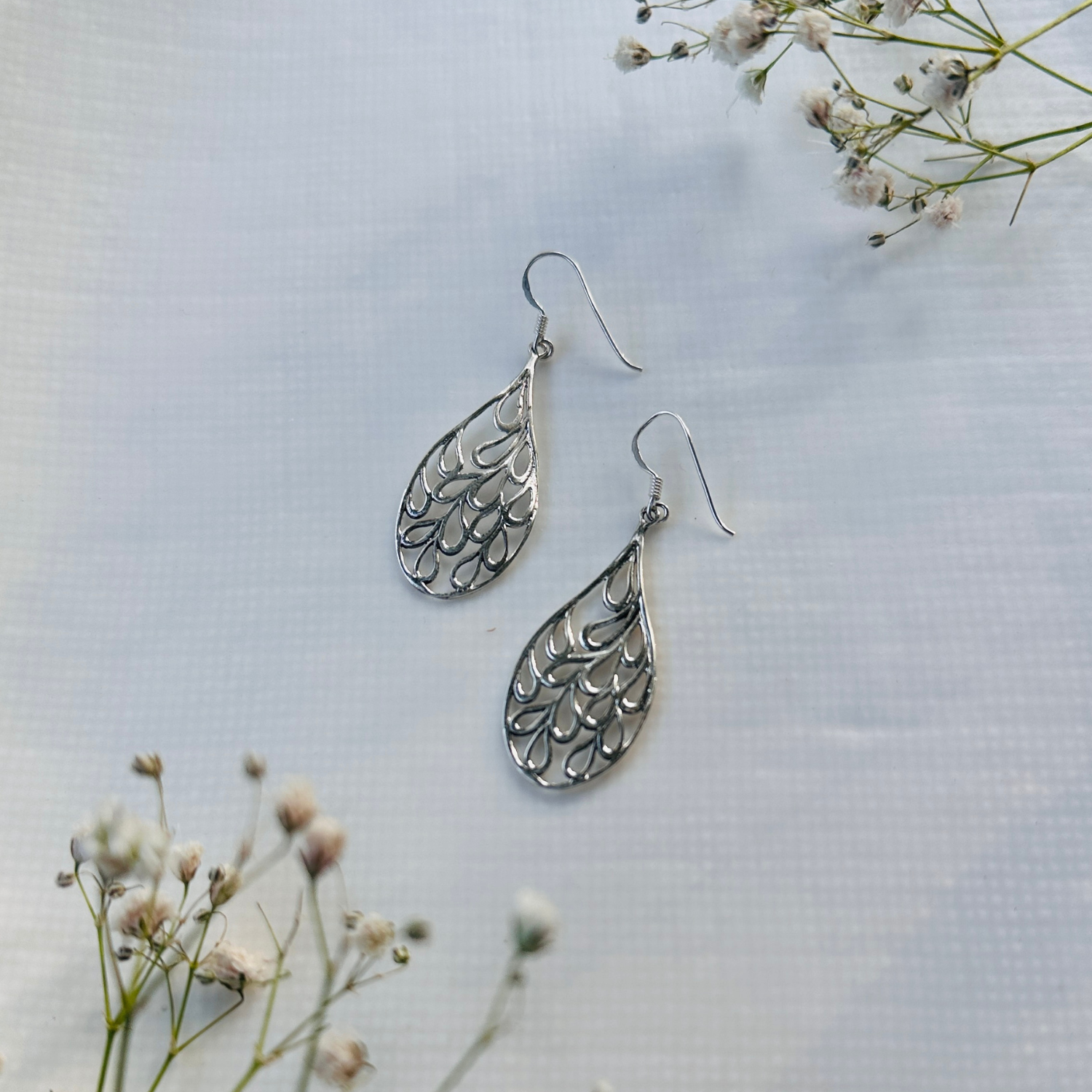 Earrings, Silver Earrings, Minimal Earrings