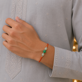 Yuv Gemstone and Silver 925 Rakhi