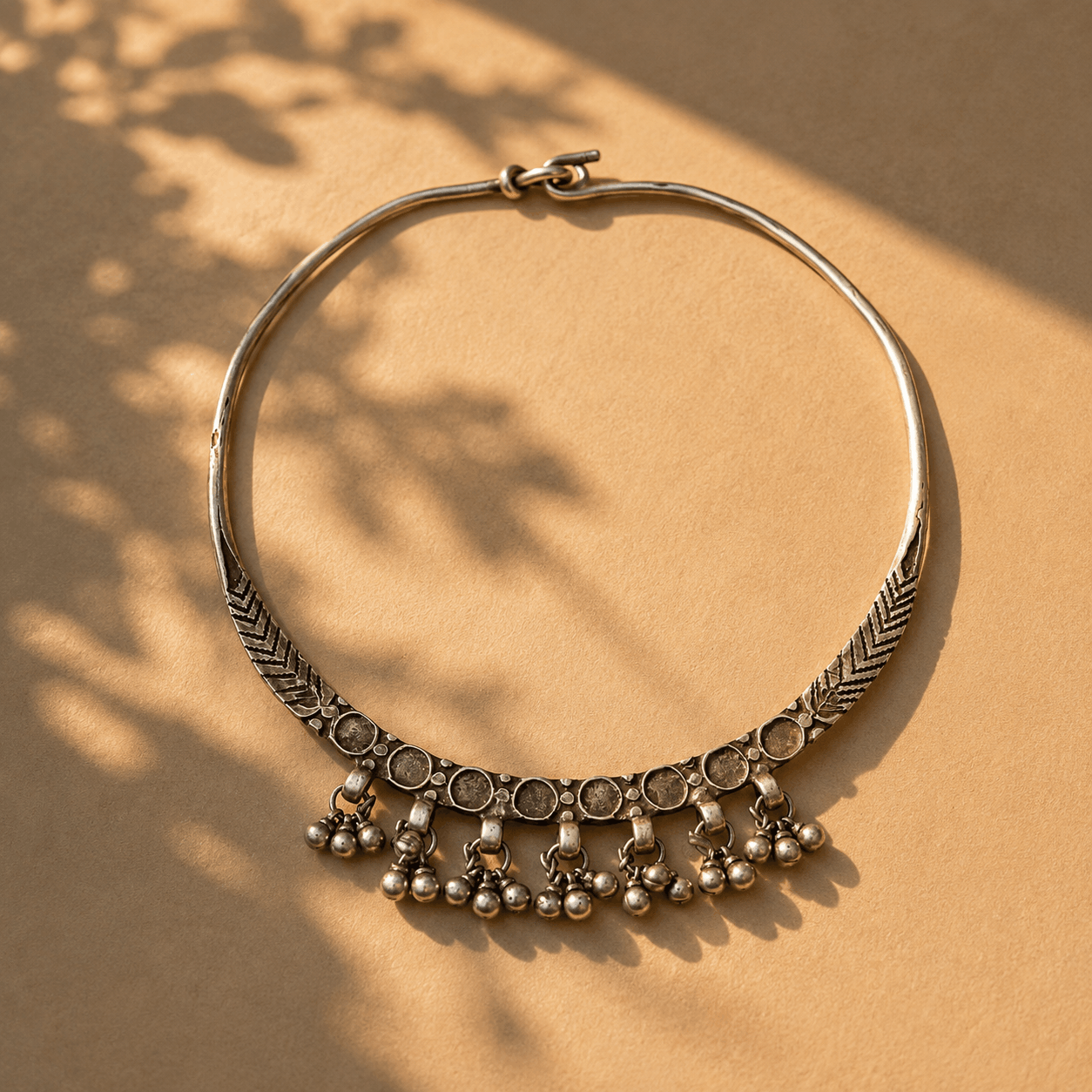 Zani silver necklace