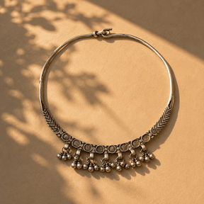 Zani silver necklace