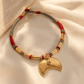 Zaya Gold Plated Vermeil Boho Silver 925 Pendant Necklace