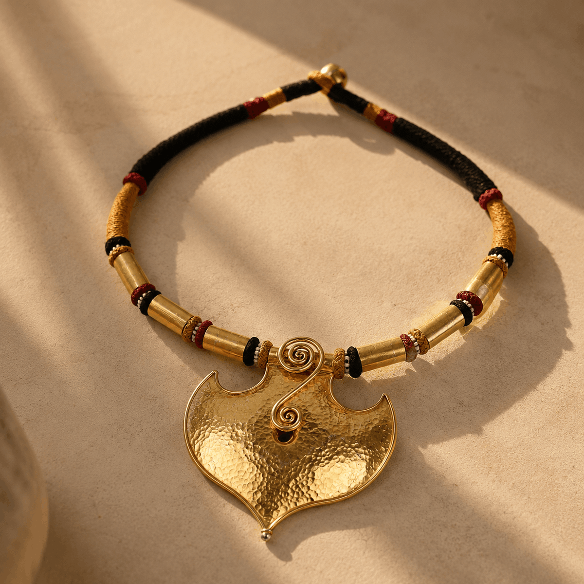 Ziora Gold Plated Boho Silver 925 Necklace