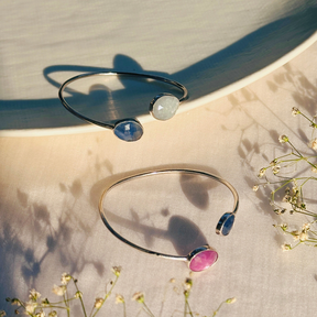 minimal bangle
Minimal Bracelet
sapphire bracelet
Pink bracelet
blue bracelet
White bracelet
bracelet for daily wear 
