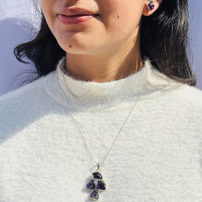 Minimal Pendants
Colorful Pendants
Gemstone Pendant
Amethyst Pendant
Minimal silver pendant
Pendant for women
Gifts for women
Silver pendant 925
Purple Pendant 
Purple Jewlery

Collection of colorful gemstone pendants on a white surface