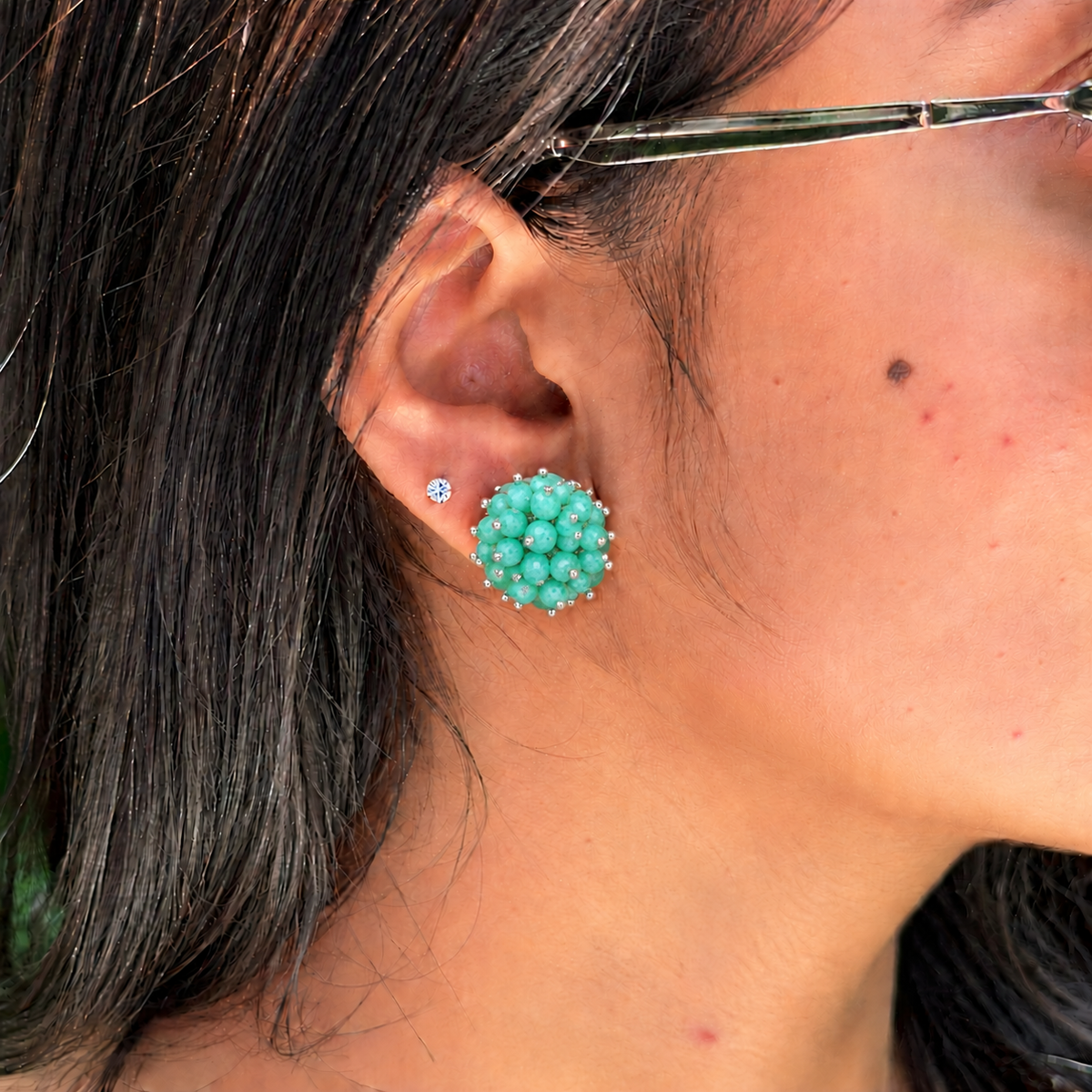 Yul Gemstone Silver 925 Studs