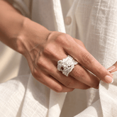 Pink Tourmaline Silver 925 Ring