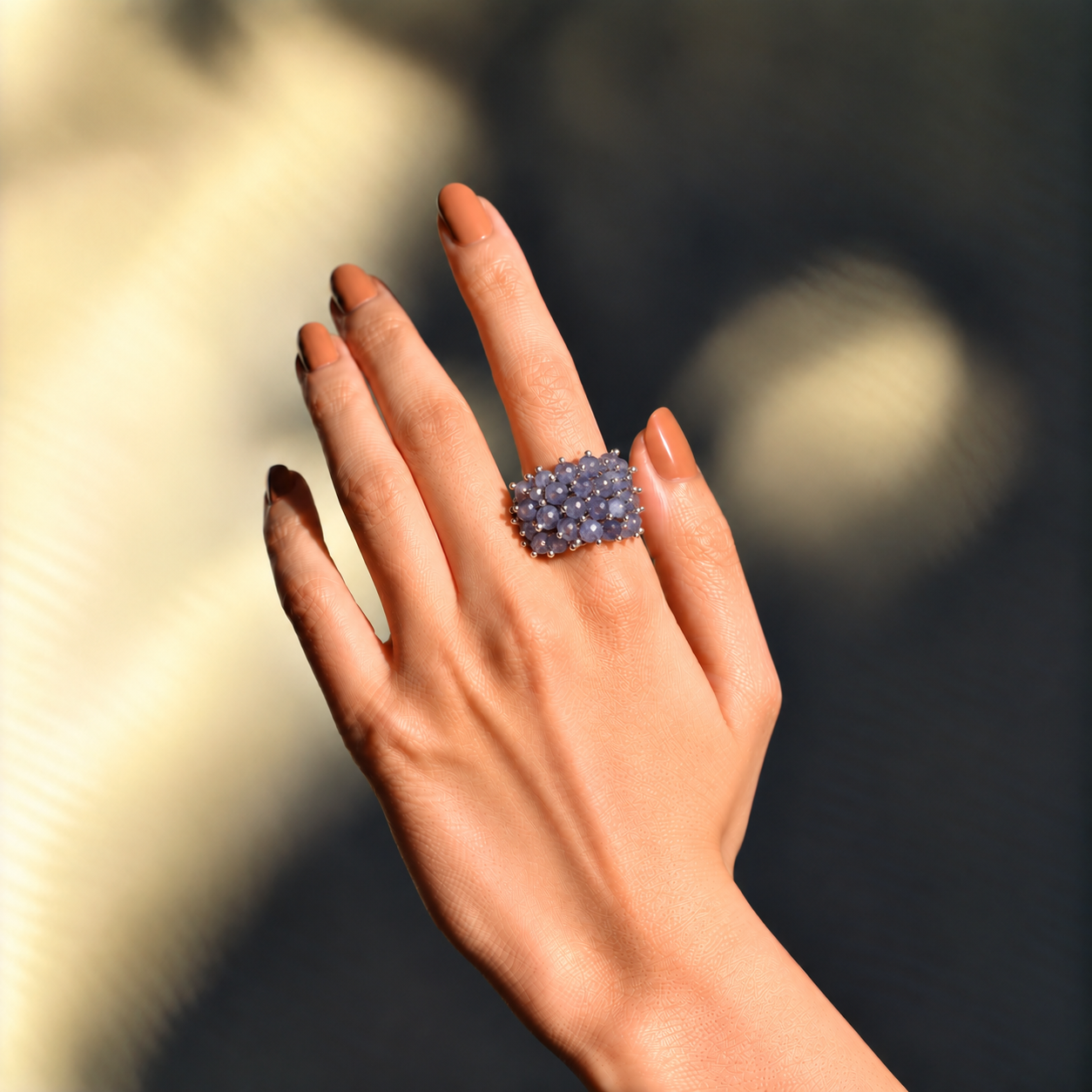 Sol Gemstone 925 Silver Rings