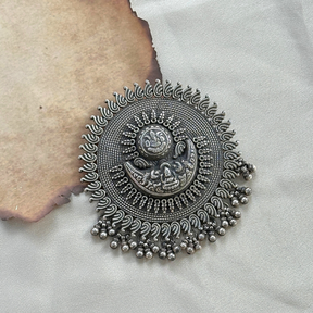 Traditional Silver 925 Pendant, Silver Ethnic Pendant, Sterling Silver Tribal Pendant, Handcrafted Silver Pendant, Vintage Style Silver Pendant