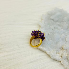 gemstone cocktail ring for women 