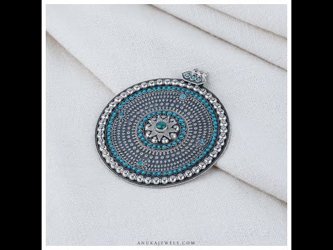 Zarqa Traditional Silver 925 Pendant