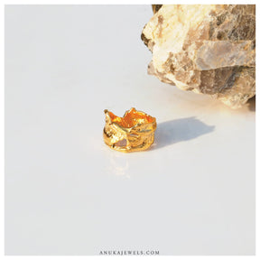 Vesper Gold Plated Silver 925 Ring