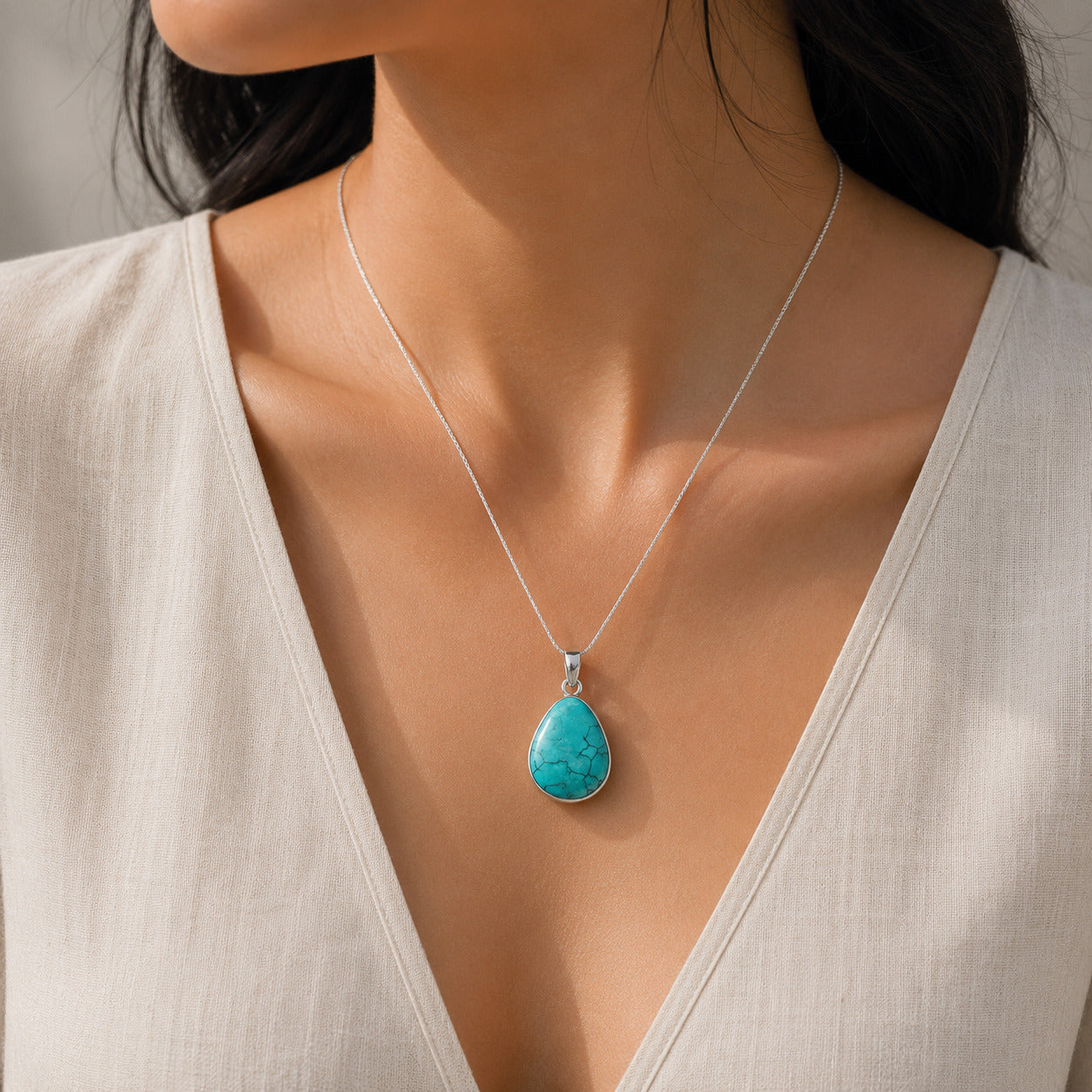 Kova Turquoise Silver 925 Pendant
